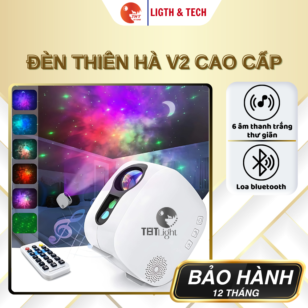 Đèn thiên hà v2 Loa bluetooth thế hệ mới