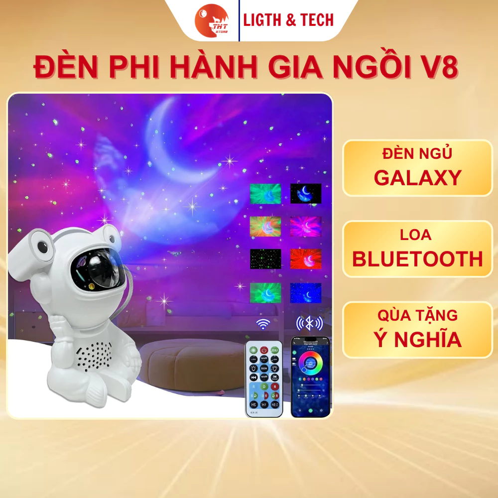 Đèn Phi Hành Gia Ngồi V8